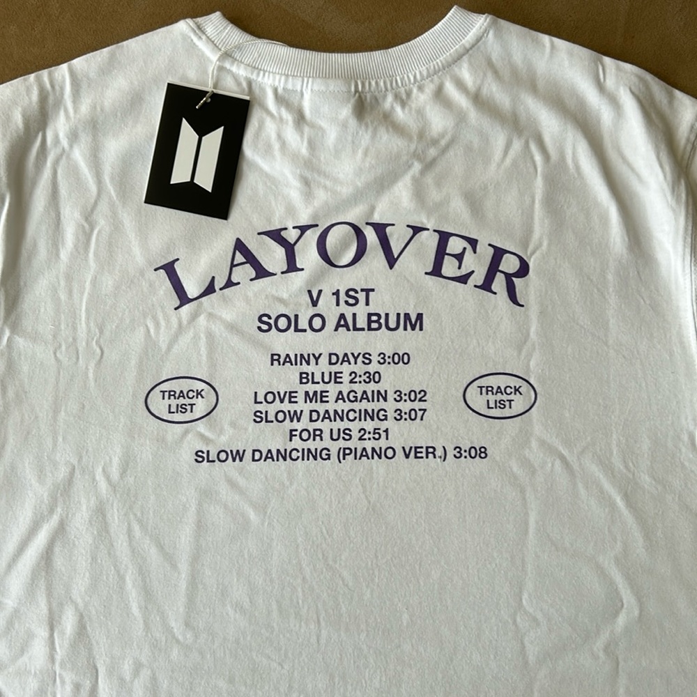BTS V Layover T-Shirt - Picture 2 of 4